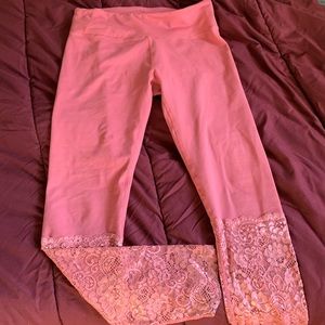 Pink (workout) leggings